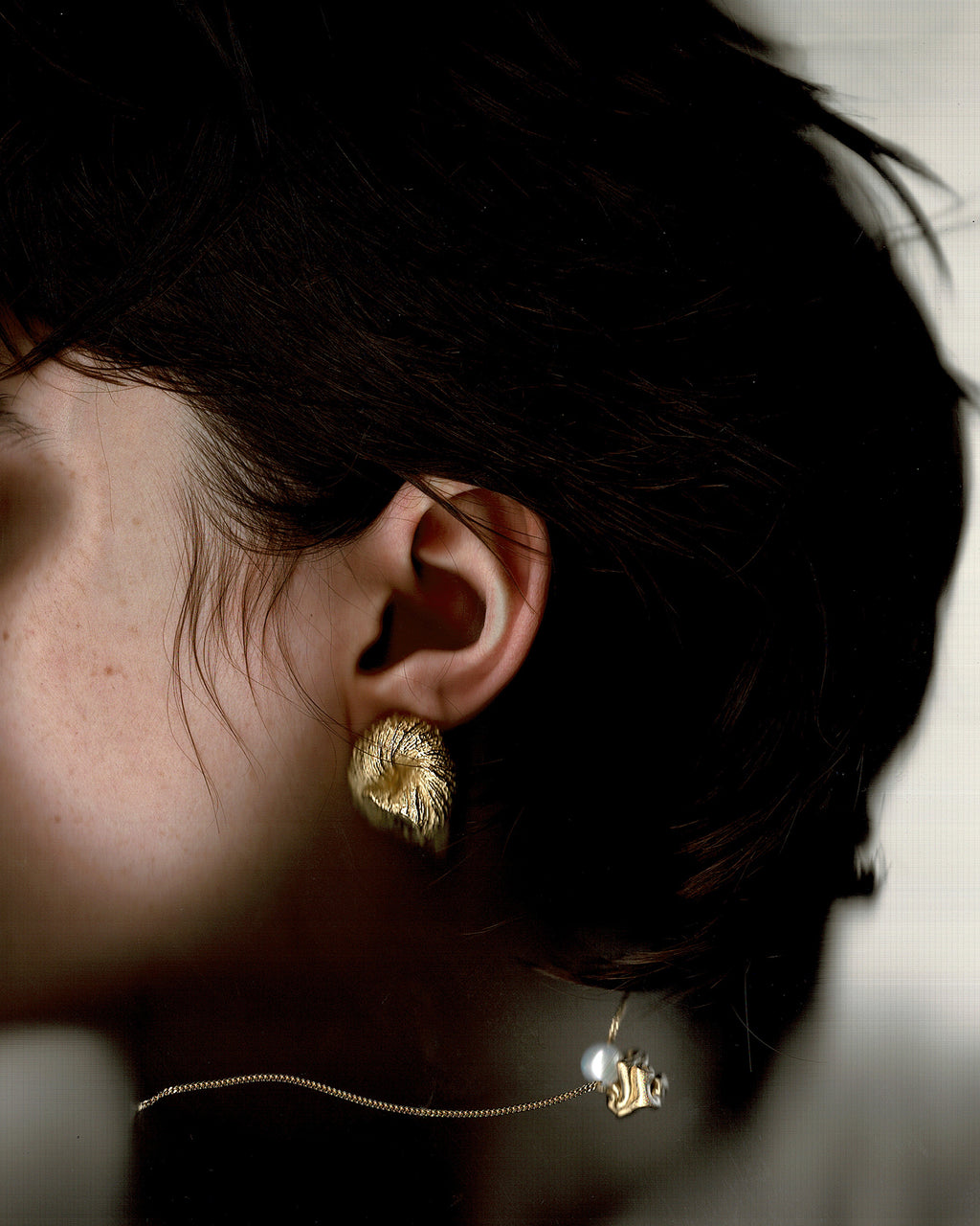 Yarn 14K Gold-Plated Earrings