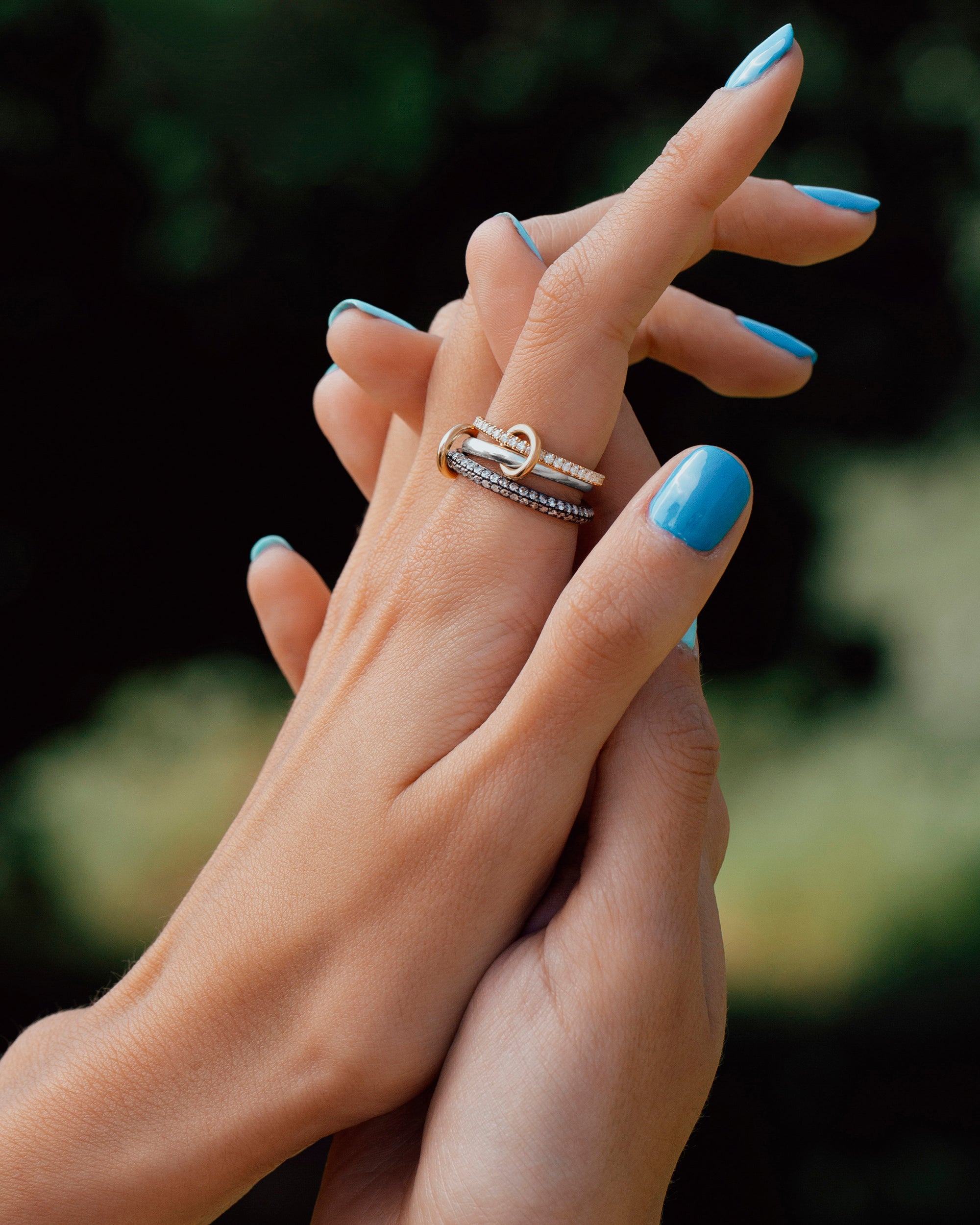 Spinelli Kilcollin Scorpio Gris Diamond Ring | Olivela