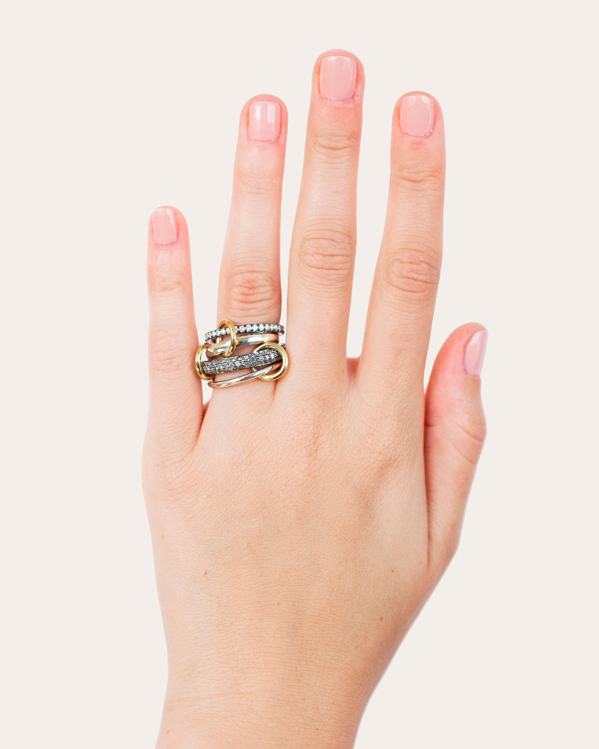 Spinelli Kilcollin Virgo Petite Diamond Ring | Olivela