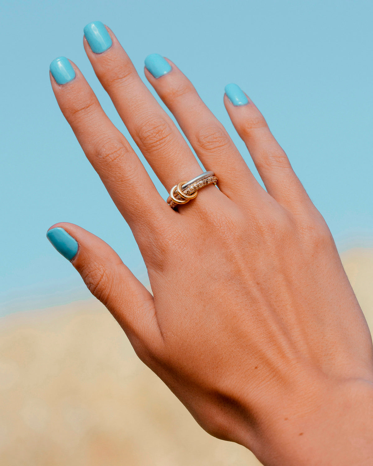 Spinelli Kilcollin Virgo Petite Diamond Ring | Olivela